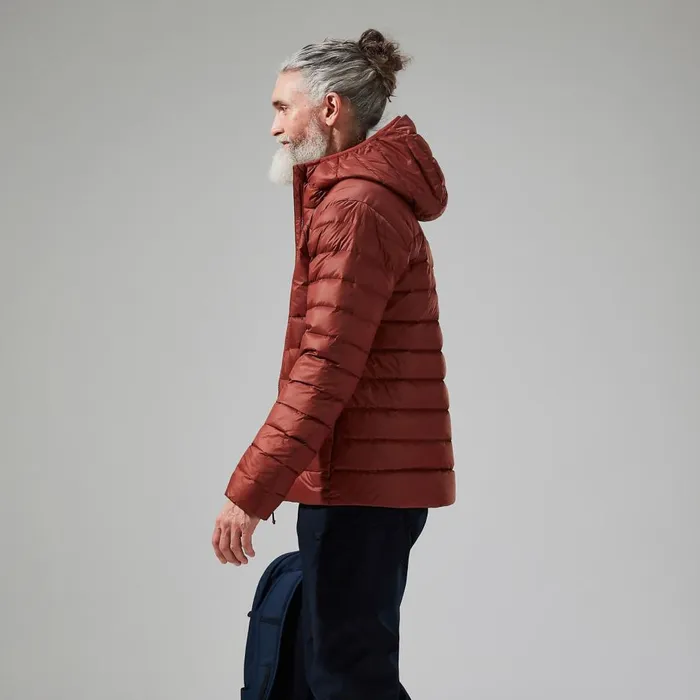 Insulated Men Berghaus Silksworth Hooded Down Insulated Jacket Red