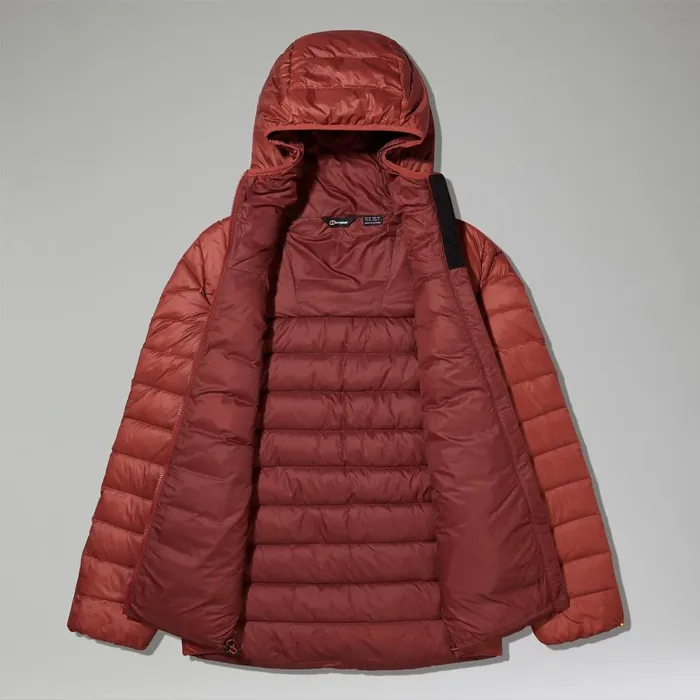 Insulated Men Berghaus Silksworth Hooded Down Insulated Jacket Red