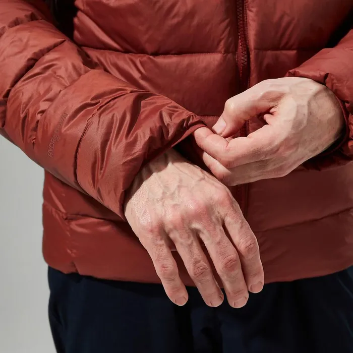 Insulated Men Berghaus Silksworth Hooded Down Insulated Jacket Red