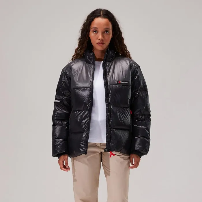 Insulated Women Berghaus Blockback Down Jackets 8211 BlackGrey Insulated Women Berghaus Blockback Down Jackets 8211 BlackGrey