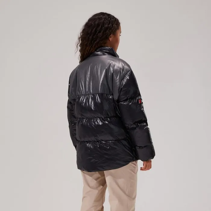 Insulated Women Berghaus Blockback Down Jackets 8211 BlackGrey Insulated Women Berghaus Blockback Down Jackets 8211 BlackGrey