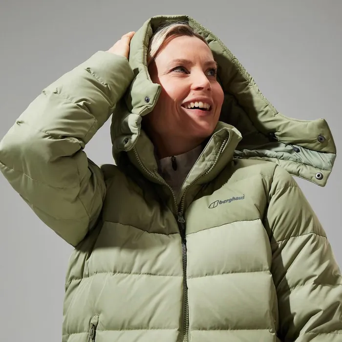 Insulated Women Berghaus Embo 4in1 Down Insulated Jacket 8211 Green