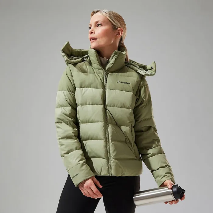 Insulated Women Berghaus Embo 4in1 Down Insulated Jacket 8211 Green