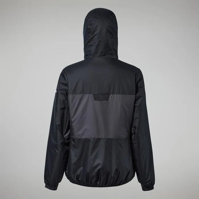 Insulated Women Berghaus MTN Arete LB Synthetic Hoody 8211 BlackGrey