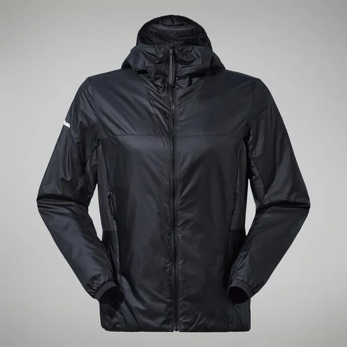 Insulated Women Berghaus MTN Arete LB Synthetic Hoody 8211 BlackGrey