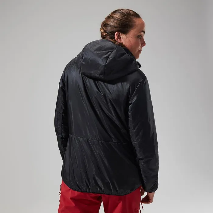 Insulated Women Berghaus MTN Arete LB Synthetic Hoody 8211 BlackGrey