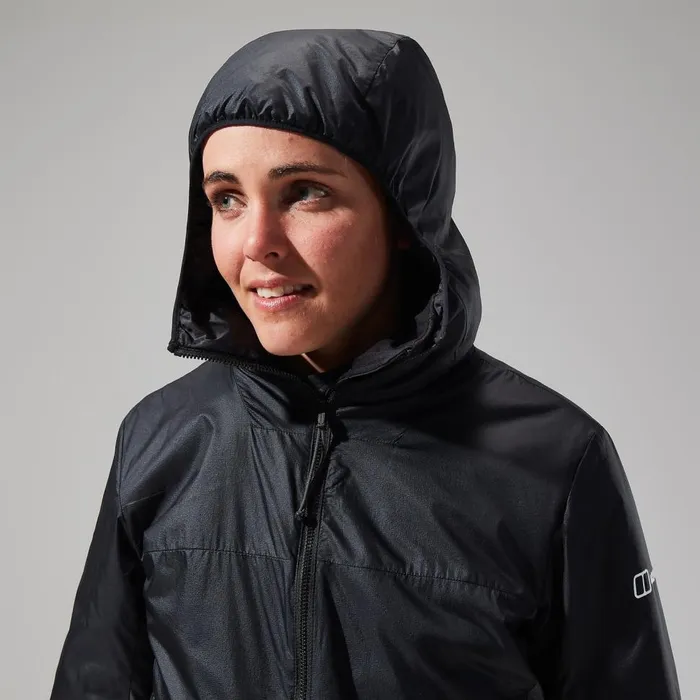 Insulated Women Berghaus MTN Arete LB Synthetic Hoody 8211 BlackGrey