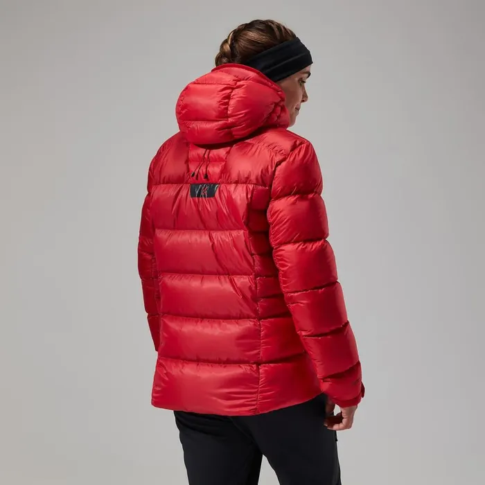 Insulated Women Berghaus MTN Arete Ultra Down Hoody 8211 Red