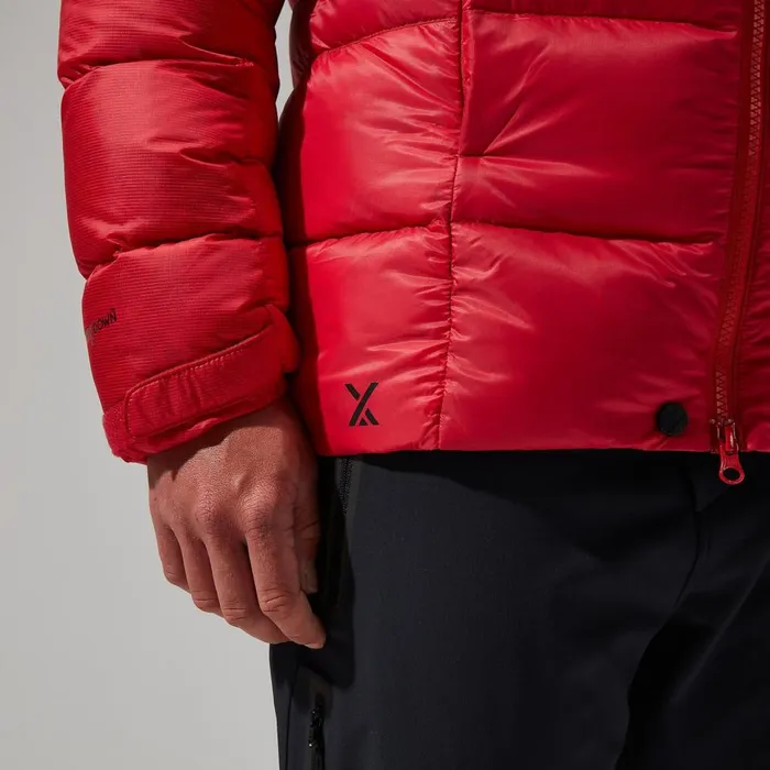 Insulated Women Berghaus MTN Arete Ultra Down Hoody 8211 Red
