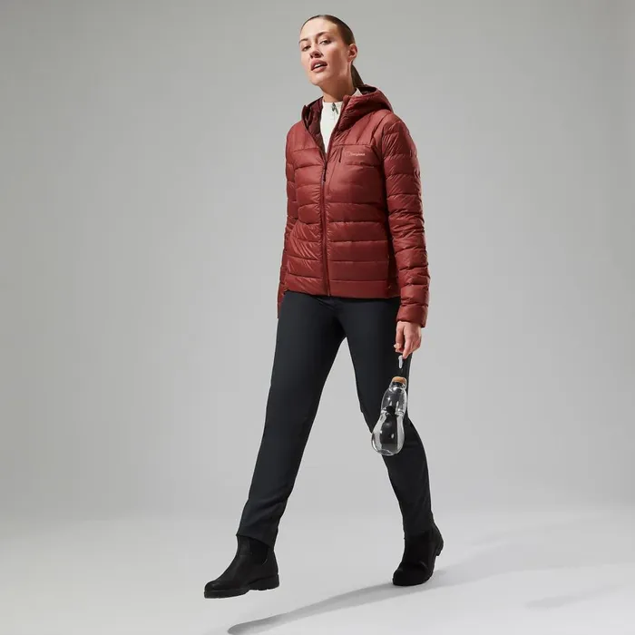 Insulated Women Berghaus Silksworth Hooded Down Insulated Jacket 8211 Red