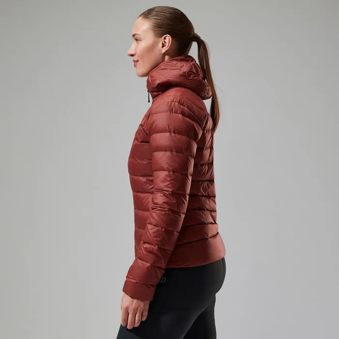 Insulated Women Berghaus Silksworth Hooded Down Insulated Jacket 8211 Red