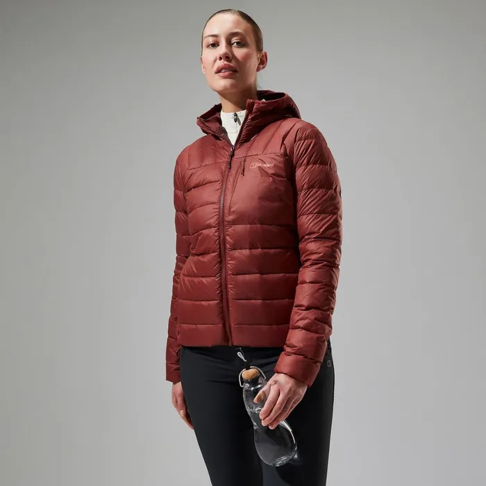 Insulated Women Berghaus Silksworth Hooded Down Insulated Jacket 8211 Red