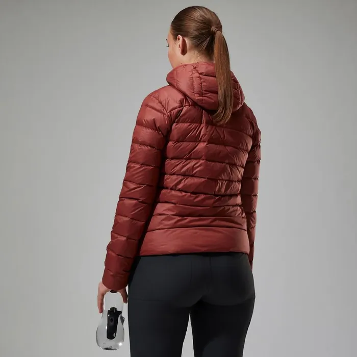 Insulated Women Berghaus Silksworth Hooded Down Insulated Jacket 8211 Red