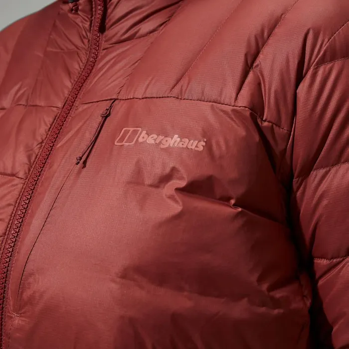 Insulated Women Berghaus Silksworth Hooded Down Insulated Jacket 8211 Red