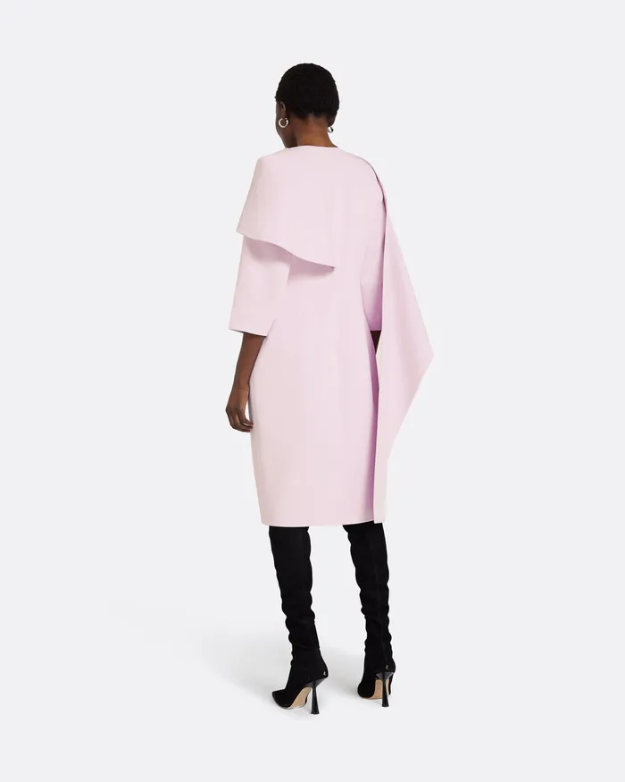 Jackets and Coats Safiyaa Women Esther Lilac Snow Coat Lilac Snow