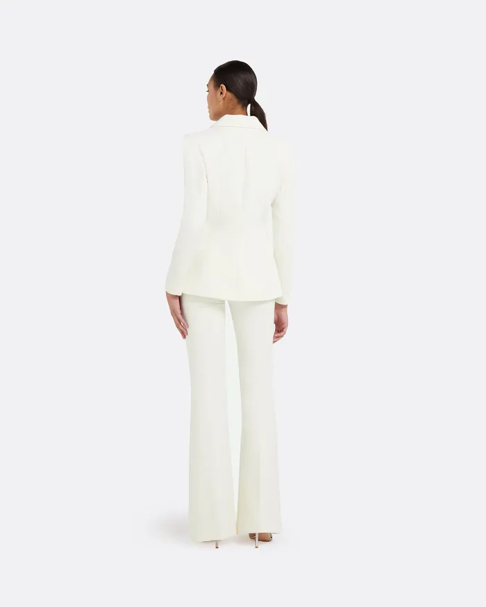 Jackets and Coats Women Cisily Ivory Jacket Ivory Safiyaa