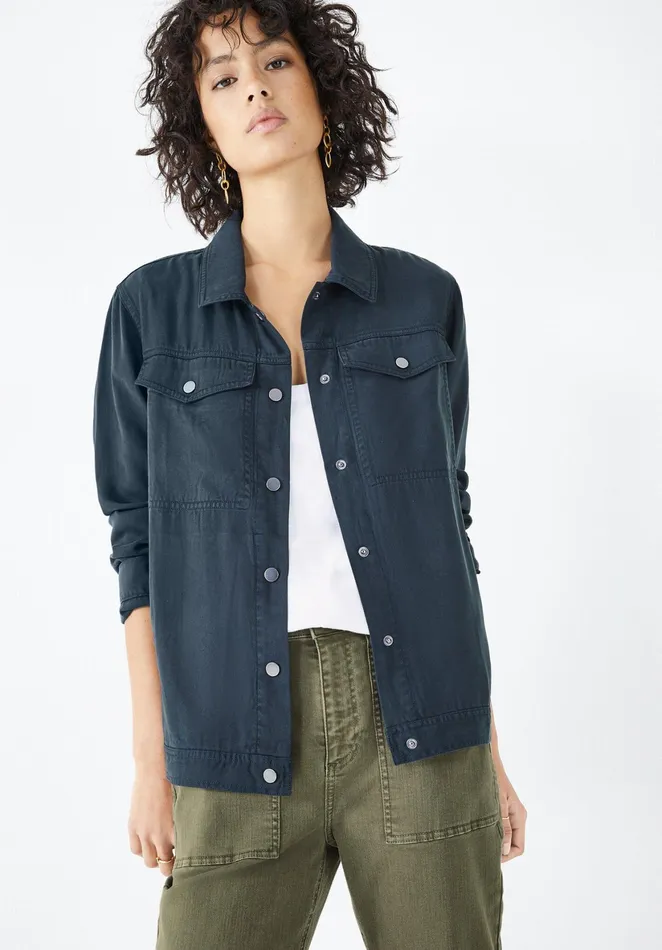 Jackets and Coats Women Hush Nesta Jacket Navy