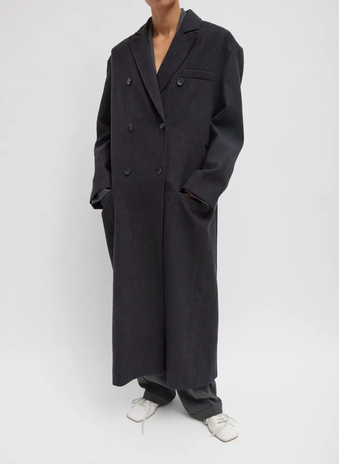 Jackets and Outerwear Women Tibi Kian Glenplaid Maxi Tux Coat