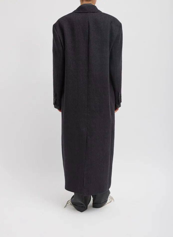 Jackets and Outerwear Women Tibi Kian Glenplaid Maxi Tux Coat