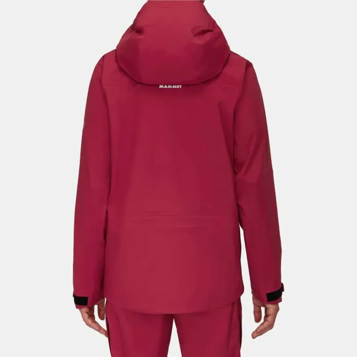 Jackets and Vests Men Mammut Haldigrat HS Hooded Jacket Blood Redblack Jackets and Vests Men Mammut Haldigrat HS Hooded Jacket Blood Redblack