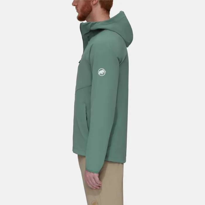 Jackets and Vests Men Mammut Ultimate Comfort SO Hooded Jacket Dark Jade Jackets and Vests Men Mammut Ultimate Comfort SO Hooded Jacket Dark Jade