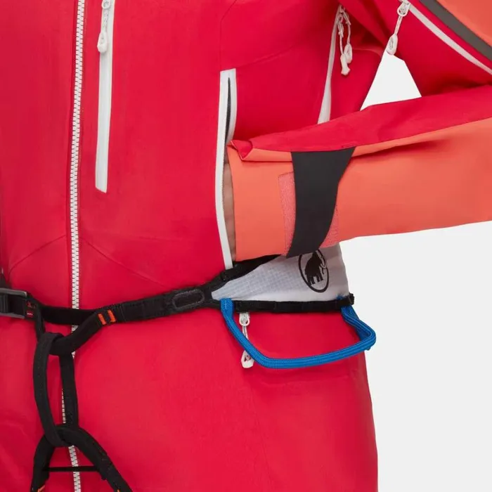 Jackets and Vests Women Mammut Nordwand Pro HS Hooded Jacket Azaleabarberry Jackets and Vests Women Mammut Nordwand Pro HS Hooded Jacket Azaleabarberry