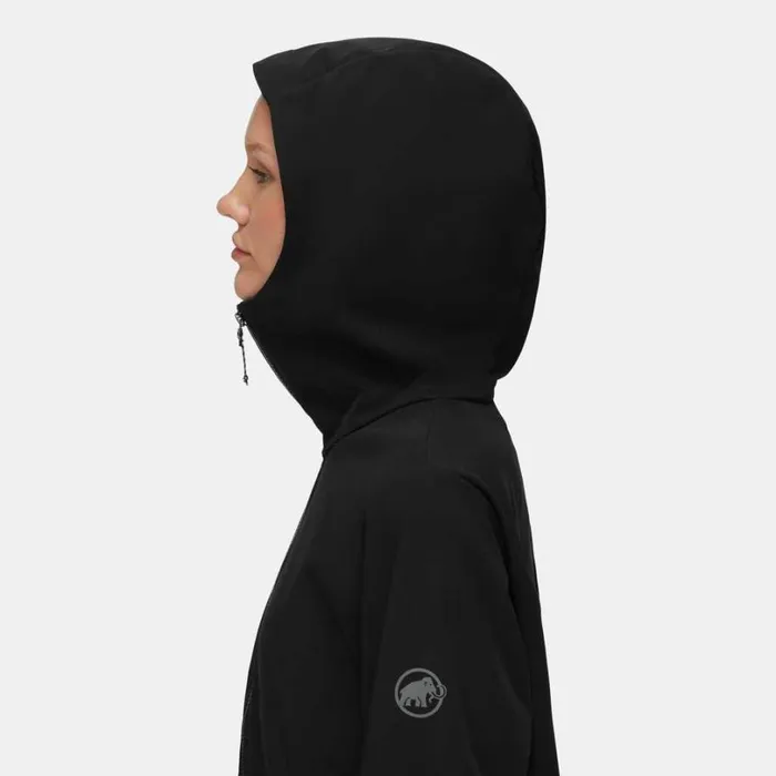 Jackets and Vests Women Mammut Seon SO Hooded Jacket Black Jackets and Vests Women Mammut Seon SO Hooded Jacket Black