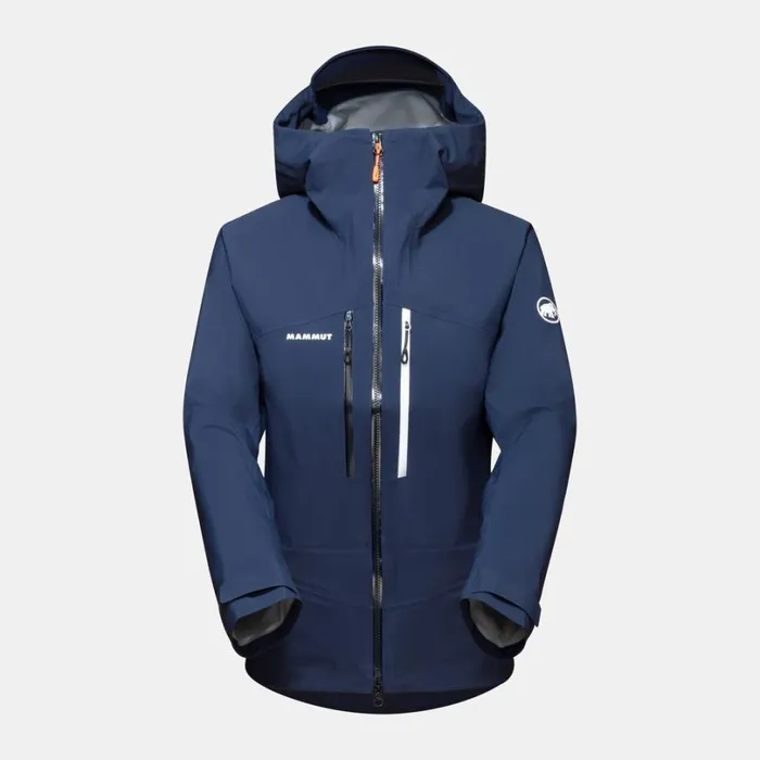 Jackets and Vests Women Mammut Taiss HS Hooded Jacket Marine