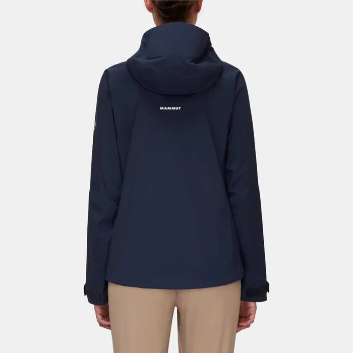 Jackets and Vests Women Mammut Taiss HS Hooded Jacket Marine Jackets and Vests Women Mammut Taiss HS Hooded Jacket Marine