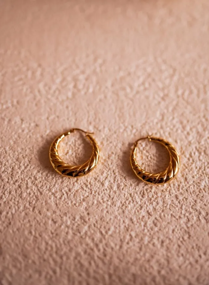 Jewelry and Accessories Earrings Easy Clothes Golden Koda Earrings Jewelry and Accessories Earrings Easy Clothes Golden Koda Earrings