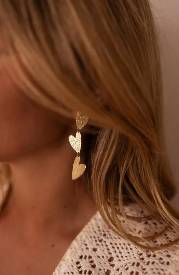 Jewelry and Accessories Earrings Easy Clothes Golden Lamy Earrings