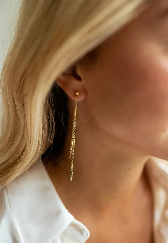 Jewelry and Accessories Earrings Easy Clothes Golden Laryta Earrings