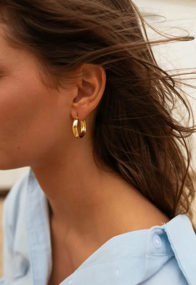 Jewelry and Accessories Earrings Easy Clothes Golden Sabry Earrings Jewelry and Accessories Earrings Easy Clothes Golden Sabry Earrings