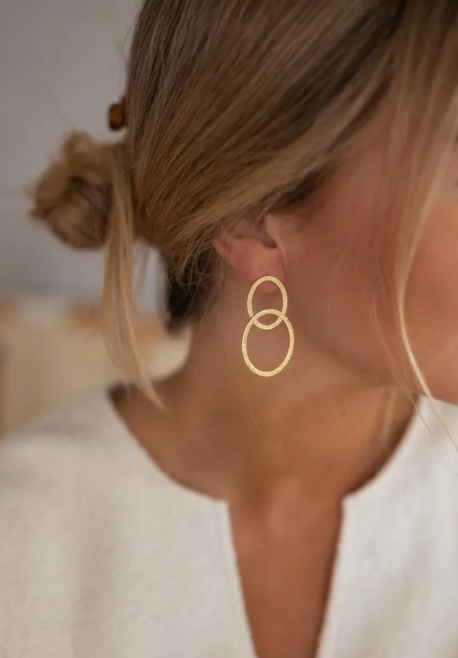Jewelry and Accessories Earrings Easy Clothes Golden Salina Earrings