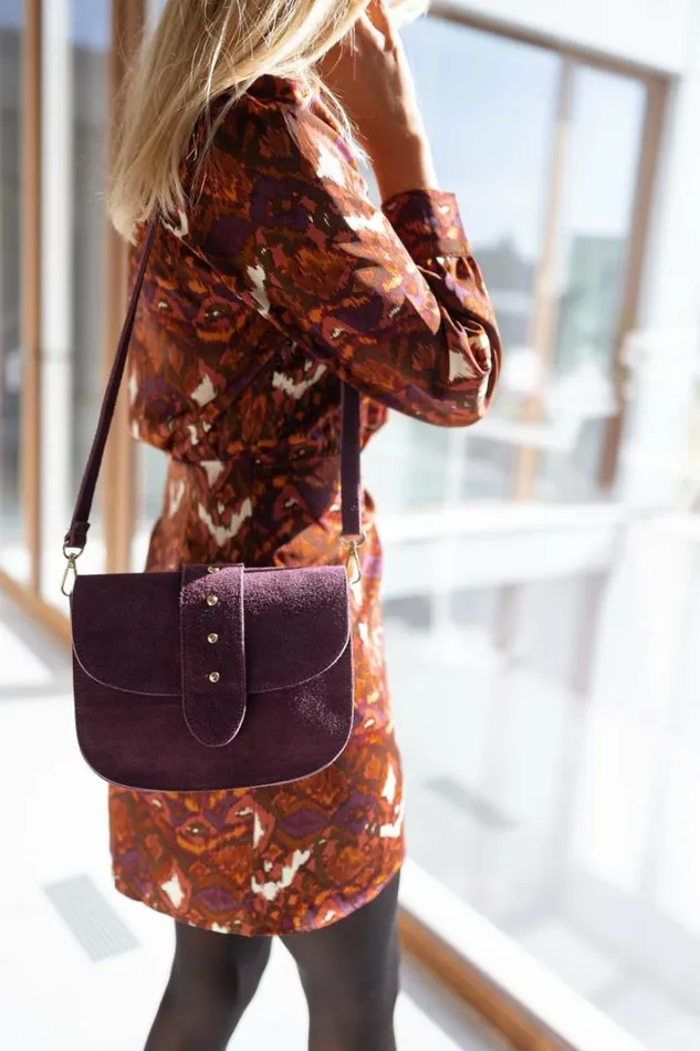 Jewelry and Accessories Handbags Easy Clothes Burgundy Hadia Bag Jewelry and Accessories Handbags Easy Clothes Burgundy Hadia Bag