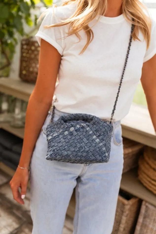 Jewelry and Accessories Handbags Easy Clothes Dark Blue Denim Carter Bag Dark Blue