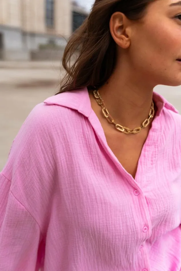 Jewelry and Accessories Necklaces Easy Clothes Golden Isae Necklace