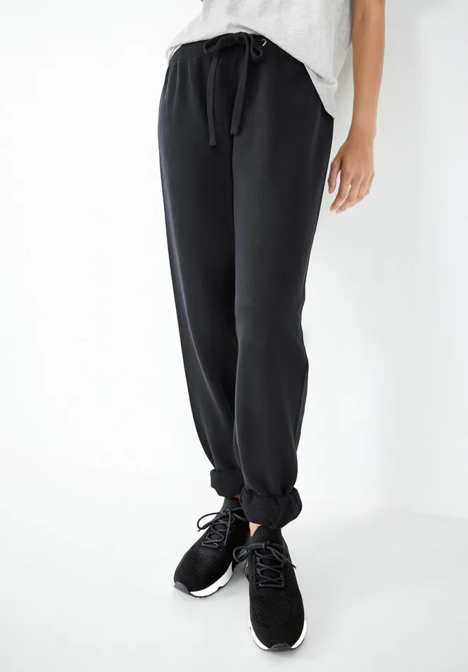 Joggers and Leggings Women Hush Lindsey Washed Joggers Black