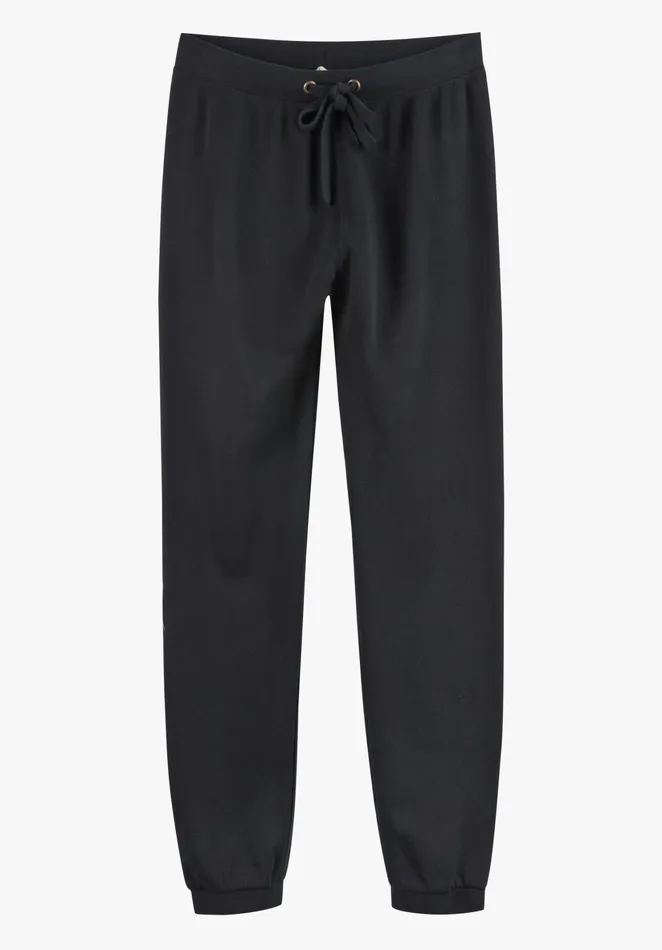 Joggers and Leggings Women Hush Lindsey Washed Joggers Black