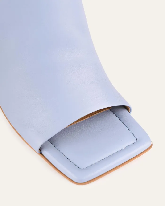jomercer Danielle high heel sandals ice blue leather Women HIGH SANDALS jomercer Danielle high heel sandals ice blue leather Women HIGH SANDALS
