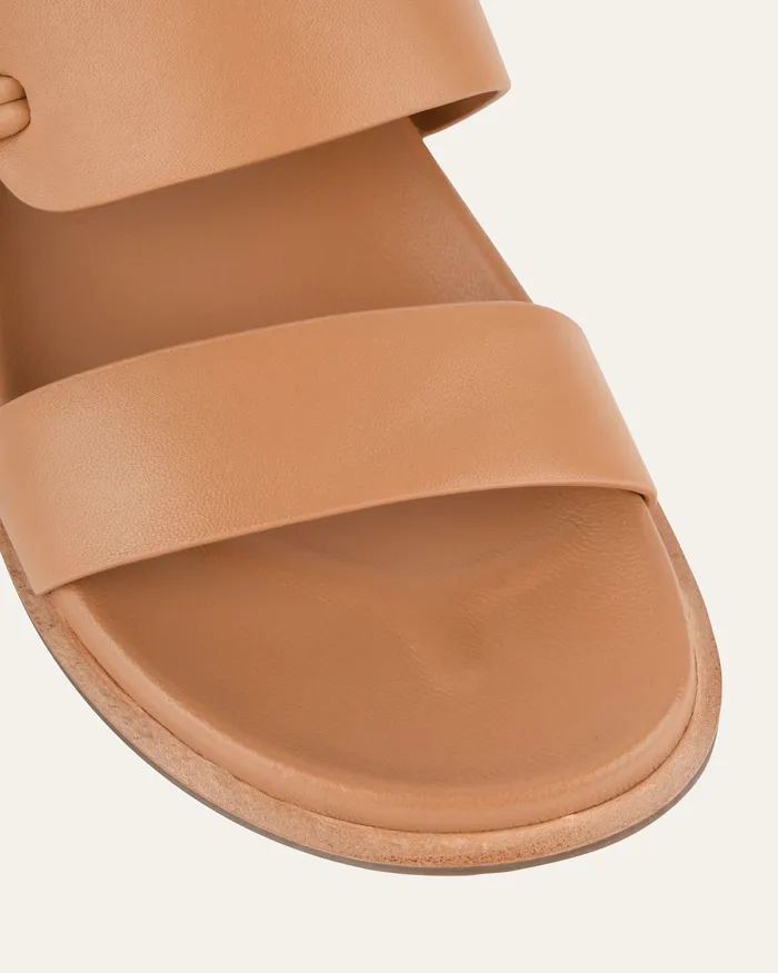 jomercer Hayes flat sandals toffee leather Women FLAT SANDALS jomercer Hayes flat sandals toffee leather Women FLAT SANDALS