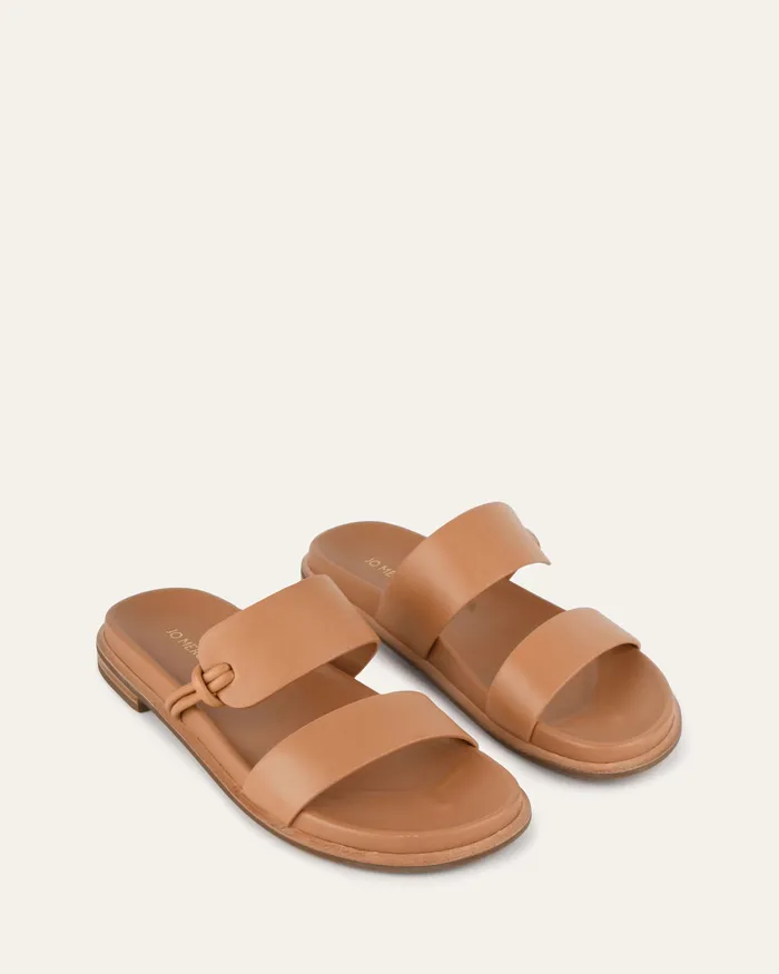 jomercer Hayes flat sandals toffee leather Women FLAT SANDALS jomercer Hayes flat sandals toffee leather Women FLAT SANDALS