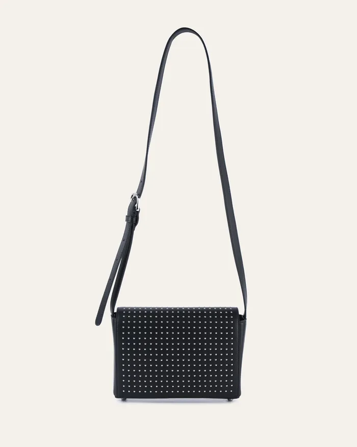 jomercer Hugo cross body bag black leather Women CROSS BODY BAGS jomercer Hugo cross body bag black leather Women CROSS BODY BAGS