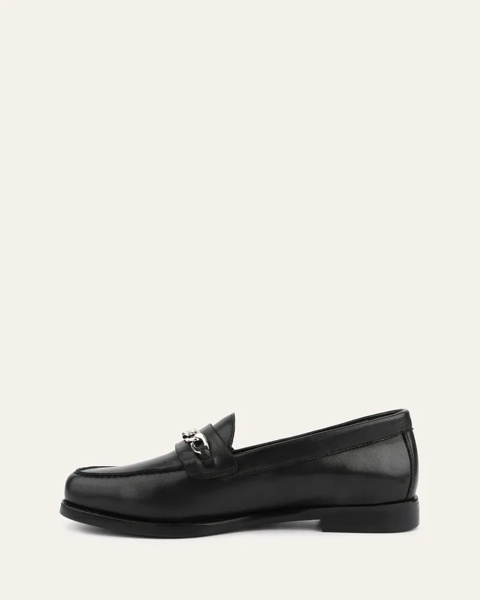 jomercer Thea loafers black leather Women LACE UP and LOAFERS jomercer Thea loafers black leather Women LACE UP and LOAFERS