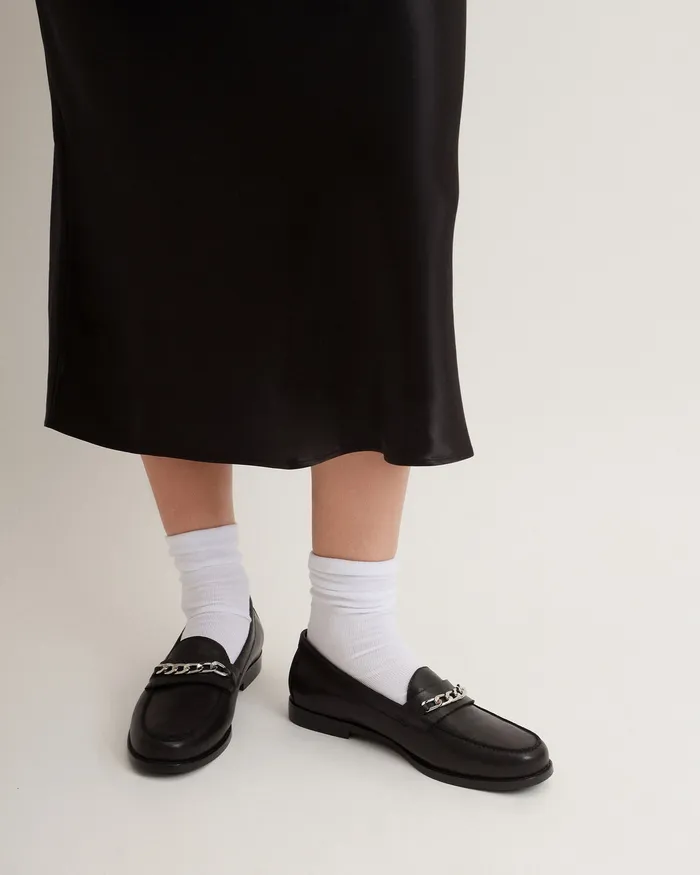 jomercer Thea loafers black leather Women LACE UP and LOAFERS jomercer Thea loafers black leather Women LACE UP and LOAFERS