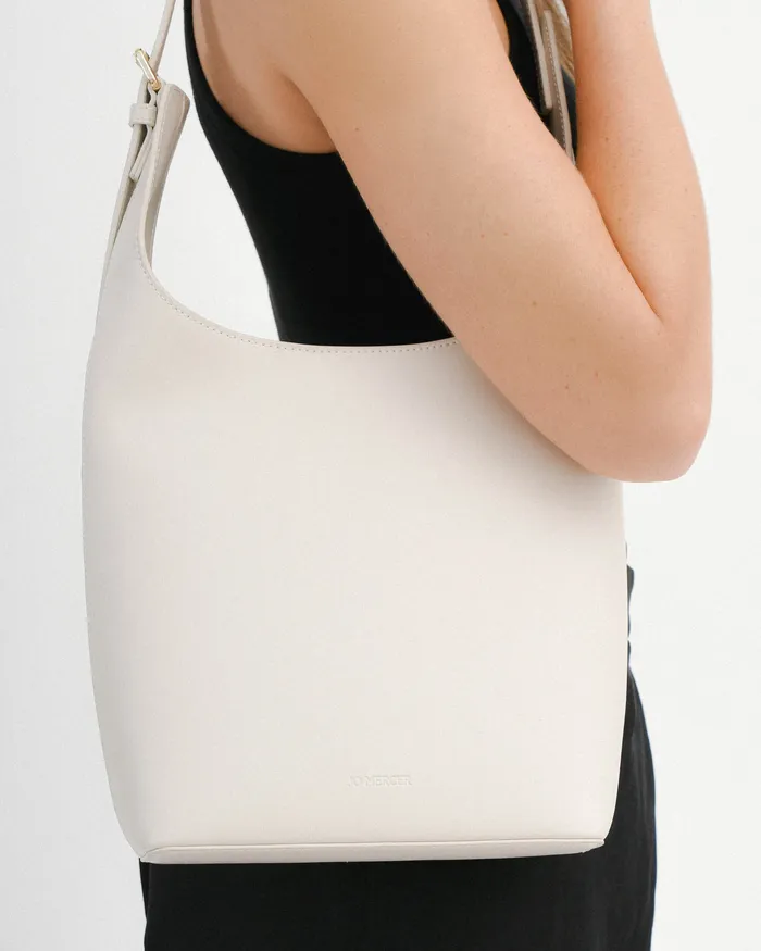 jomercer TOTES Women Maria tote bag off white leather jomercer TOTES Women Maria tote bag off white leather