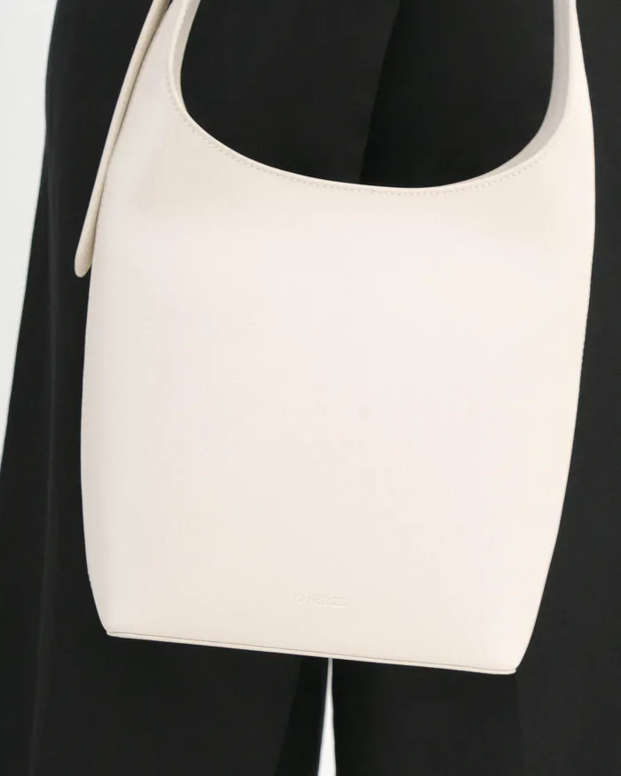jomercer TOTES Women Maria tote bag off white leather jomercer TOTES Women Maria tote bag off white leather