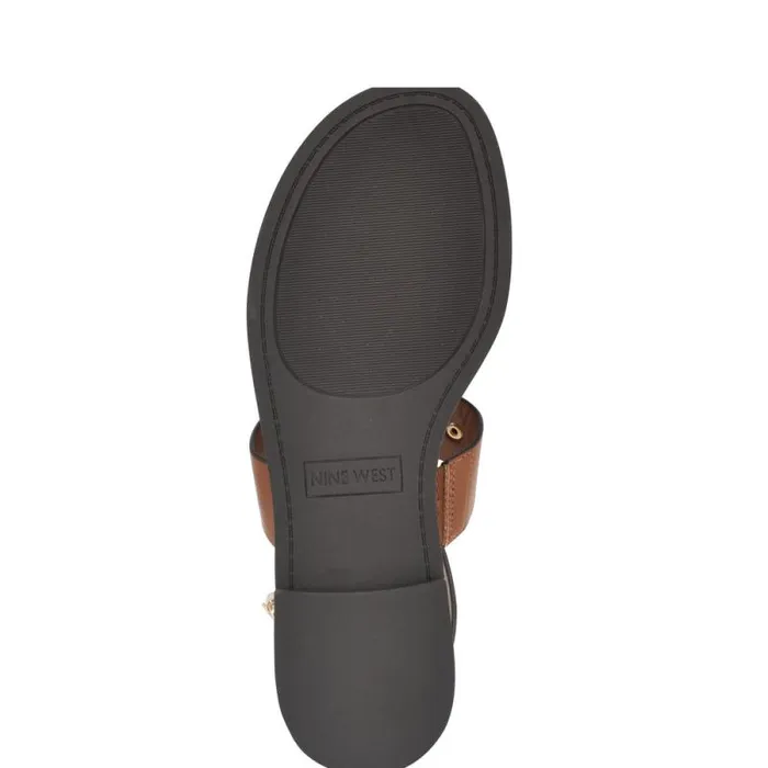 Jouise Ankle Strap Flat Sandals Brown Women Nine West Sandals Jouise Ankle Strap Flat Sandals Brown Women Nine West Sandals