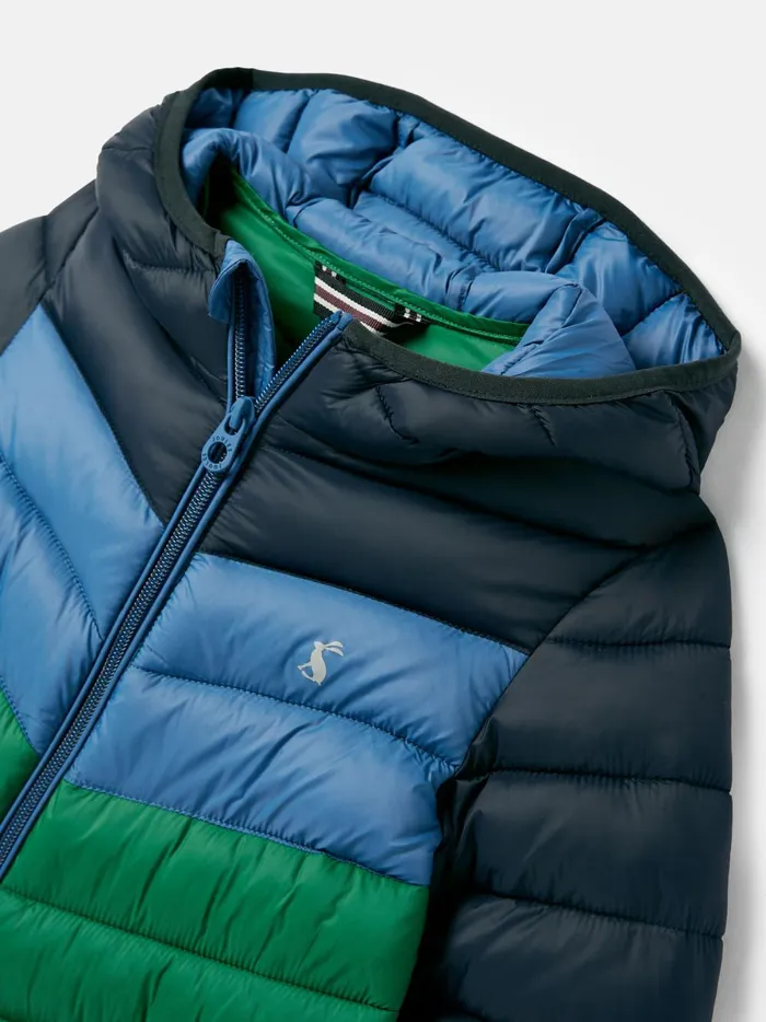 Joules Coats and Jackets Boys Navy Showerproof Padded Jacket