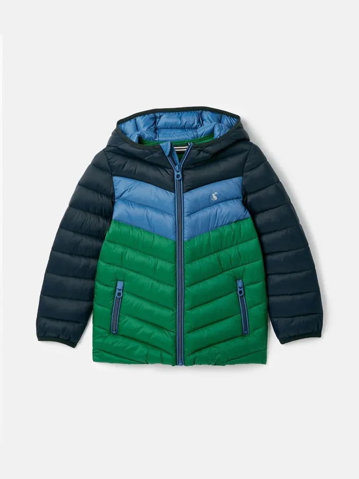Joules Coats and Jackets Boys Navy Showerproof Padded Jacket